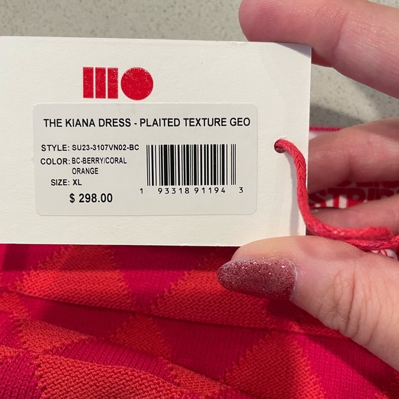 NWT Solid & Striped The Kiana Dress in Texture Geo - Picture 10 of 10